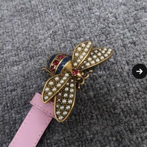 Gucci bee belt